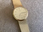 Montre Omega automatique DE Ville 100 % authentique, fabriquée en Suisse, en or jaune massif 18 carats (750)