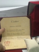 Bracelet manchette Love Cartier en or blanc 18 carats – Image 3