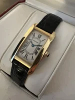 Montre Cartier Tank Américaine, petite, 2000, or jaune massif 18 carats, réf. 1710, boîte et papiers, W2601556 – Image 18