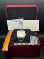 Montre Cartier Santos Grand Modèle WSSA0018 pour Homme en Acier Inoxydable 2023 – Image 2