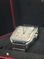 Montre Cartier Santos Grand Modèle WSSA0018 pour Homme en Acier Inoxydable 2023 – Image 5