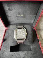 2025 Cartier Santos de Cartier WSSA0037 Noir ADLC Acier – Image 5