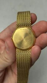 Montre Audemars Piguet vintage en or 18 carats, cadran octogonal 32 mm, automatique, référence B 45344 – Image 4