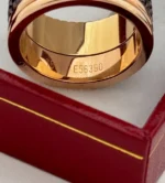 Auth Boucheron Quatre Classique Large Diamond Ring 18K, Size 51 – Image 6