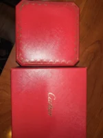 Bracelet Cartier authentique en or blanc 18 carats et 4 diamants, taille 18, avec boîte et certificat – Image 2