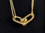 Magnifique collier Tiffany & Co. avec écrin et pochette en or 18 carats. Excellent état. – Image 3