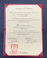 Bague CARTIER Love, petit modèle, en or jaune 18 carats 750, pavée de 88 diamants, B4083300 – Image 3