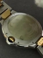 Montre Cartier Ballon Bleu Acier et Or 42 mm Réf. W2BB0022 – Image 2