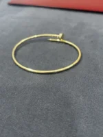 Cartier Just Un Clou Petit Modèle Taille 19 Or Jaune 18K – Image 6