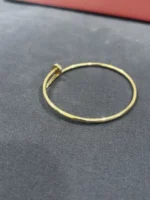 Cartier Just Un Clou Petit Modèle Taille 19 Or Jaune 18K – Image 4