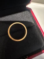 Bague Cartier LOVE en or jaune - Modèle Classique Taille 52 – Image 2