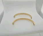 Bracelet Cartier Love en or jaune 18 carats, taille 18, fermoir à vis, neuf, avec boîte et papier – Image 2