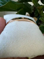 Bracelet Cartier Love en or rose 18 carats, nouvelle version, taille 16, avec boîte et papiers - B4000 – Image 2