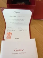 Bracelet Cartier Love en or jaune 18 carats, taille 15, avec boîte et certificat d'authenticité – Image 6