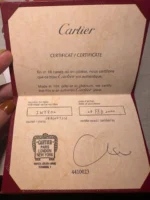 Bracelet jonc Love Cartier en or rose 18 carats 750, taille 16 cm, avec tournevis – Image 3