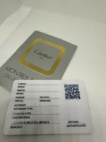 Montres Cartier Santos Date Réf. 81036288 Cadran Blanc Automatique 29 mm 2961 – Image 10