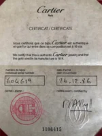 Bracelet Cartier Panthère à 3 rangs en or jaune 18 carats, très bon état – Image 3