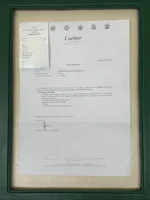 Bracelet Cartier Panthère Cougar Trinity en or jaune, blanc et rose 18 carats, service 2025 – Image 2