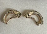 Boucles d'oreilles Trinity Cartier Panthère Cougar en or jaune, blanc et rose 18 carats, service 2025 – Image 15