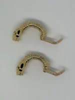 Boucles d'oreilles Trinity Cartier Panthère Cougar en or jaune, blanc et rose 18 carats, service 2025 – Image 8