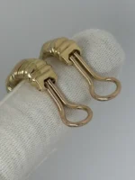 Boucles d'oreilles Trinity Cartier Panthère Cougar en or jaune, blanc et rose 18 carats, service 2025 – Image 6