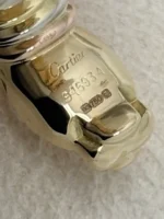 Boucles d'oreilles Trinity Cartier Panthère Cougar en or jaune, blanc et rose 18 carats, service 2025 – Image 2