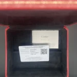 Montre homme Cartier Santos Dumont W2SA0011, cadran argenté, boîte et papiers – Image 14