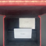 Montre homme Cartier Santos Dumont W2SA0011, cadran argenté, boîte et papiers – Image 13