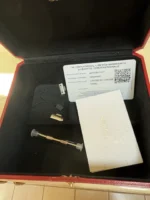 Montre Cartier Santos à cadran vert, grande taille, WSSA0062 – Image 4