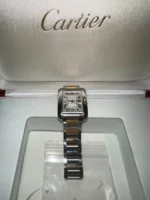 Montre Cartier Tank Anglaise Petit Acier / Or Femme W5310036 – Image 14