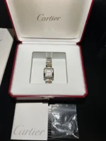 Montre Cartier Tank Anglaise Petit Acier / Or Femme W5310036 – Image 12