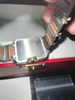 Montre Cartier Tank Anglaise Petit Acier / Or Femme W5310036 – Image 8