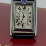 Montre Cartier Tank Basculante réf. 2390 Mécanique (Manuelle) Rectangle. Ensemble complet.