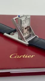Montre Cartier Tank Basculante réf. 2390 Mécanique (Manuelle) Rectangle. Ensemble complet. – Image 8