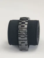 Montre Chanel J12 Quartz 33 mm en céramique noire avec index émeraude + écrin Chanel – Image 11