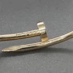 Estate Cartier 18K Rose Gold Juste En Clou Classic Bracelet – Image 6