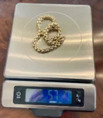 Magnifique collier FOPE ITALY EKA en or 18 carats (750), 57 g, 43 cm (17 pouces) – Porté une seule fois ! – Image 4