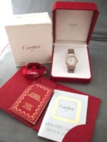 *Authentique* Rare CARTIER Santos Octagon 187902 État incroyable dans sa boîte !