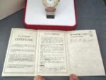 *Authentique* Rare CARTIER Santos Octagon 187902 État incroyable dans sa boîte ! – Image 8