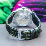 Glashütte Original Sixties Panorama Date Cadran Vert 42mm Réf. 2-39-47-04-02-04 – Image 4