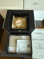 Montre IWC Portofino en or rose 18 carats avec diamants, 37 mm, réf. IW458107.