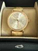 Montre IWC Portofino en or rose 18 carats avec diamants, 37 mm, réf. IW458107. – Image 11