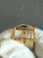 Montre IWC Portofino en or rose 18 carats avec diamants, 37 mm, réf. IW458107. – Image 4