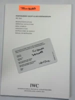 IWC Portugieser Yacht Club Chronographe IW3814093 Entièrement fonctionnel Sans prix de réserve – Image 4