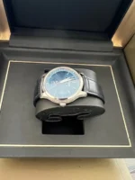 Jaeger-LeCoultre Master Calendar Control Calendar Cadran bleu Acier inoxydable