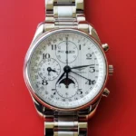 Montre chronographe Longines Master Collection pour homme, 40 mm, automatique, L2 673, 4 cartes dans un coffret – Image 22