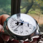 Montre chronographe Longines Master Collection pour homme, 40 mm, automatique, L2 673, 4 cartes dans un coffret – Image 11