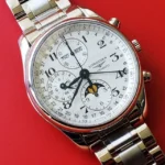 Montre chronographe Longines Master Collection pour homme, 40 mm, automatique, L2 673, 4 cartes dans un coffret – Image 20