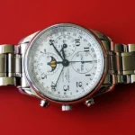 Montre chronographe Longines Master Collection pour homme, 40 mm, automatique, L2 673, 4 cartes dans un coffret – Image 15