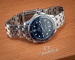 OMEGA 2023 Seamaster Diver Bleu No Wave 300M 212.30.41.20.03.001 Boîte et papiers – Image 10